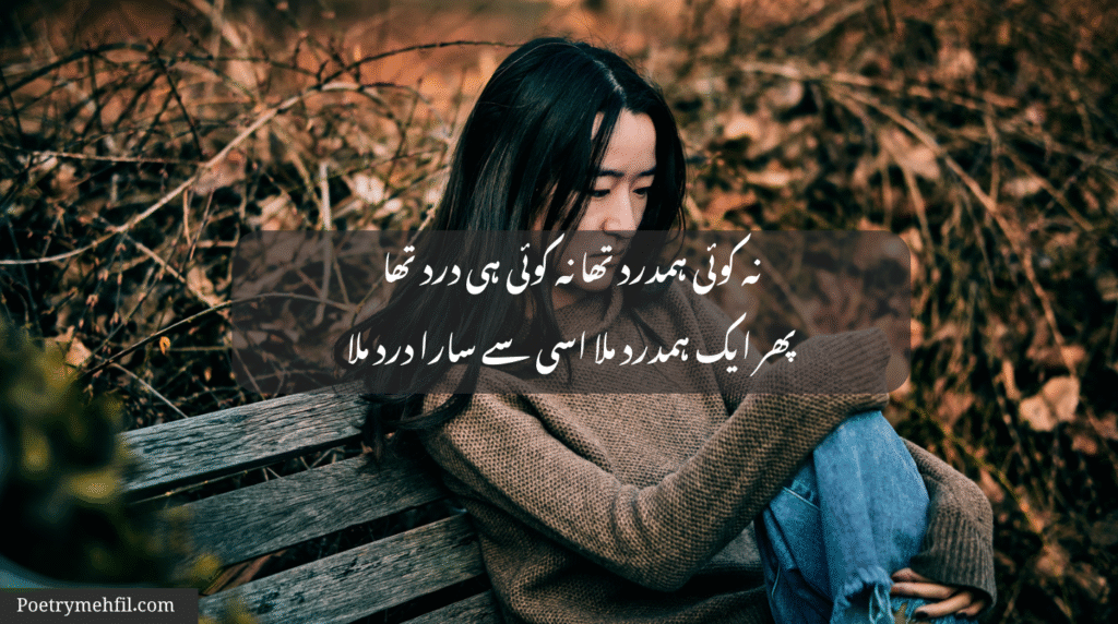 "Emotional sad poetry quote capturing sorrow and silent tears."